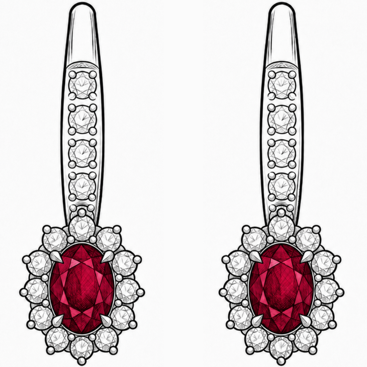 Anillo "Diana" Zafiro Étoile™