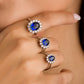 Anillo "Diana" Zafiro Étoile™