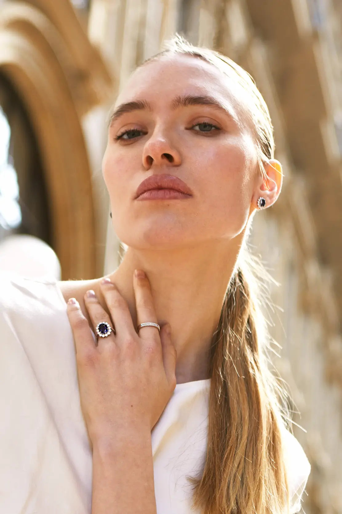 Anillo "Diana" Zafiro Étoile™