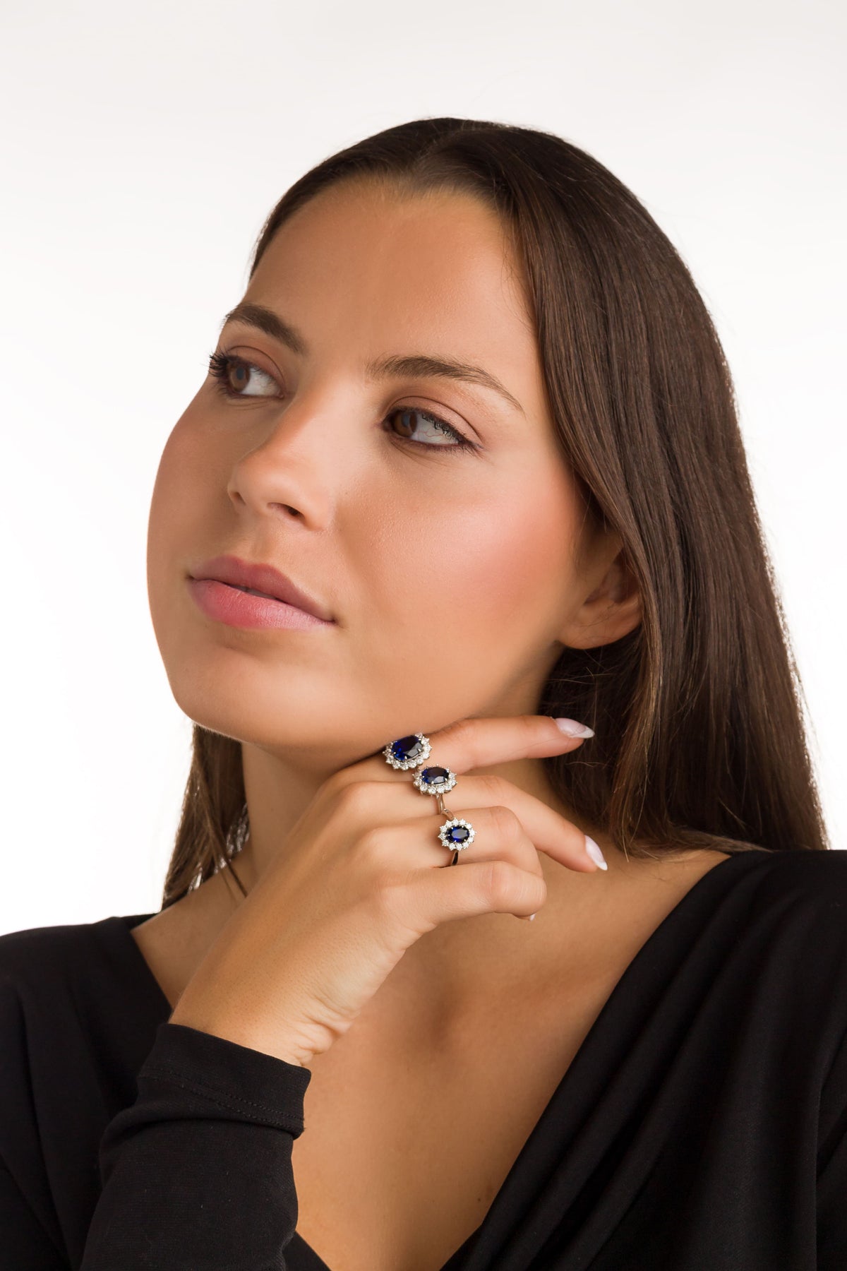 Anillo "Diana" Zafiro Étoile™