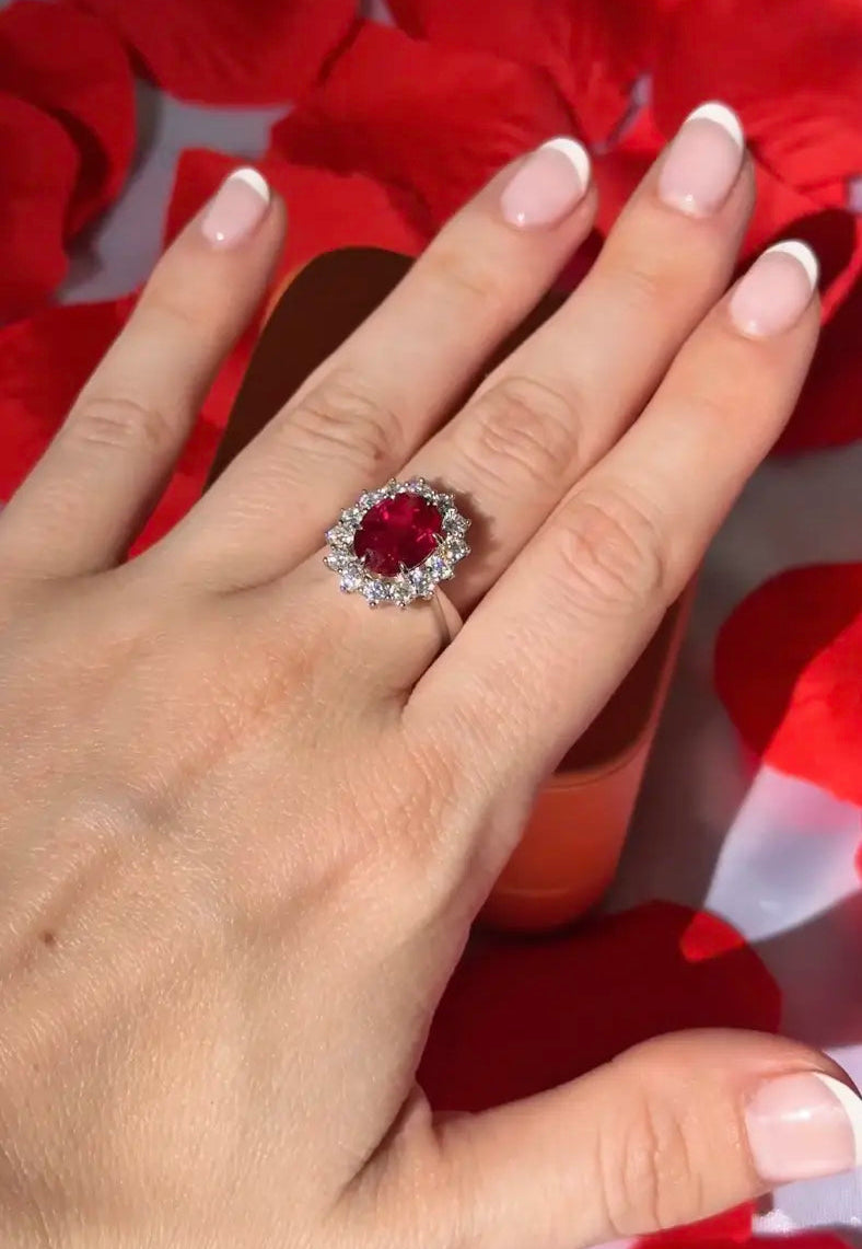 Anillo "Diana" Zafiro Étoile™