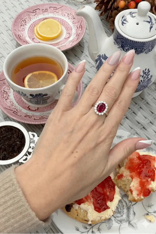 Anillo "Diana" Zafiro Étoile™