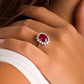 Anillo "Diana" Zafiro Étoile™