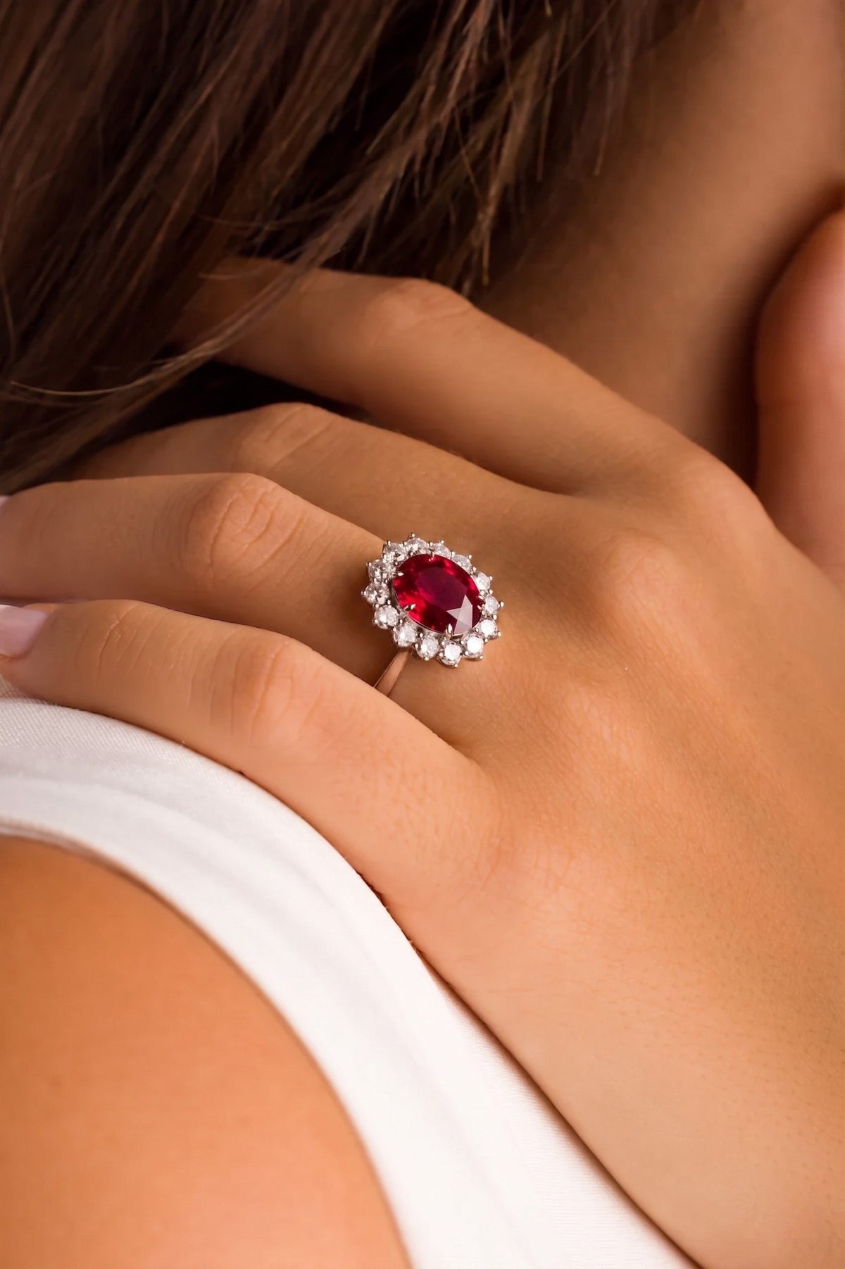Anillo "Diana" Zafiro Étoile™
